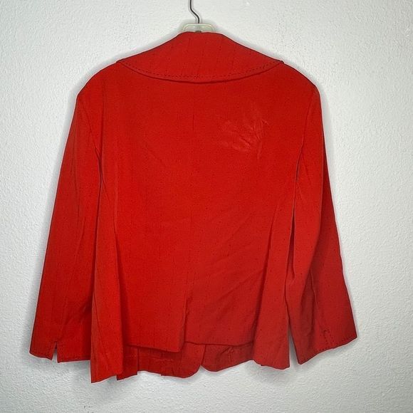 Vintage T. Milano Red Blazer‎ - Picture 2 of 7